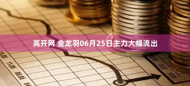 高开网 金龙羽06月25日主力大幅流出
